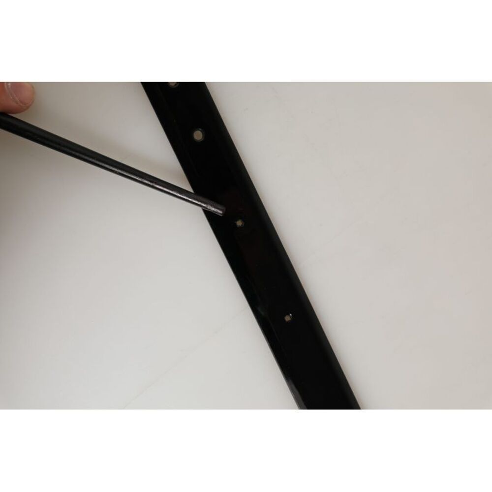 Dolce & Gabbana Black Classic Leather Gold Tone Buckle Men's Belt
